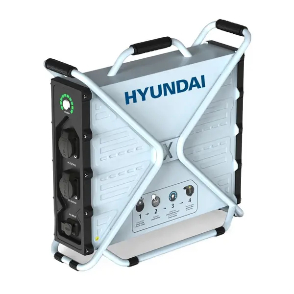 Hyundai 65945 - 20 kW Construction Site Power Station with APP