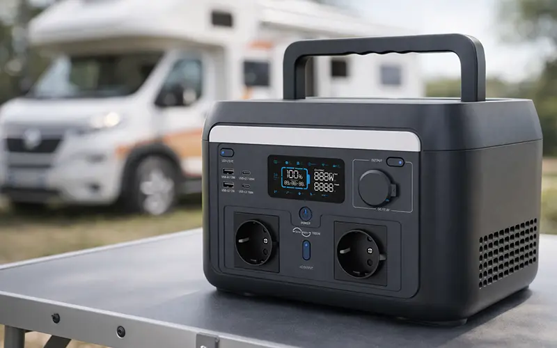 Hyundai 65965 - Portable Power Station 1000 W with APP