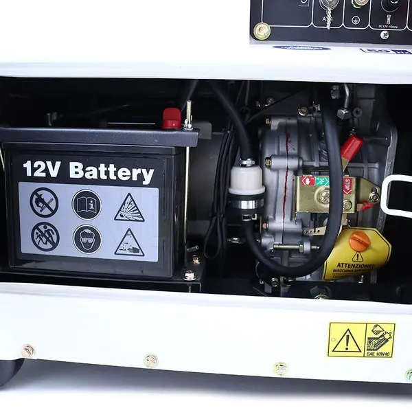 Hyundai DHY8500SE-T Engine - FullPower Generator