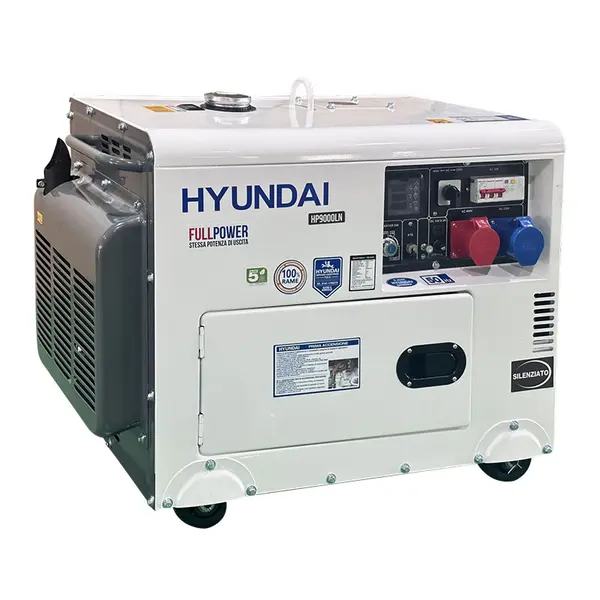 Hyundai 65255 - Silenced Diesel Generator Set 8.5 kW
