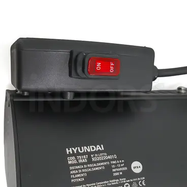 Hyundai Iras 75167 - 2 kW Outdoor Infrared Heater