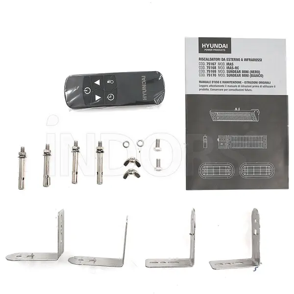 Hyundai Iras RC 75168 - Infrared Heater with Remote Control