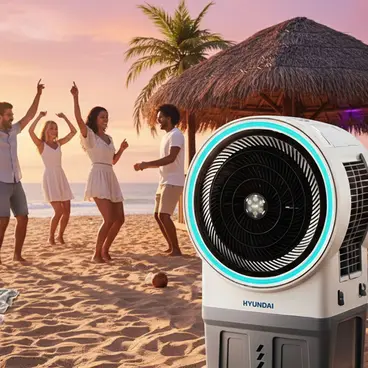 Hyundai 75210 - 7000 m³/h Evaporative Air Cooler with Bluetooth
