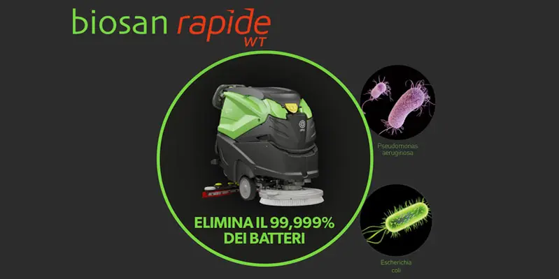 Bionsan Rapide antibacterial sanitizing washer dryer CT45 IPC