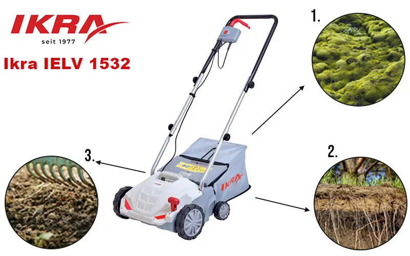 Ikra IEVL 1532 - Single Phase Aerator Scarifier
