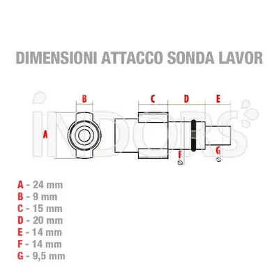 Dimensions Connection in Brass Work