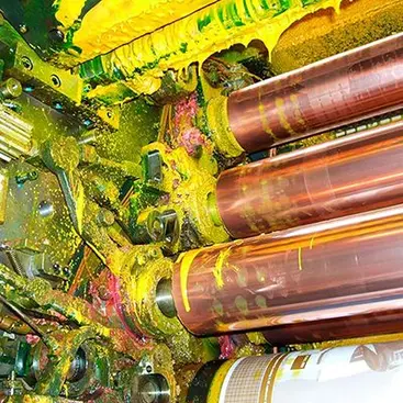 Cleaning a press with intelblast IBL2500 first