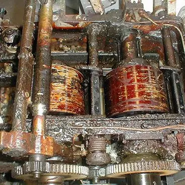 before cleaning a glue applicator with IBL2500