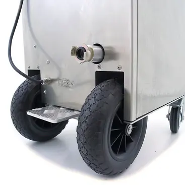 Intelblast IBL2500 wheels - Dry Ice Blasting