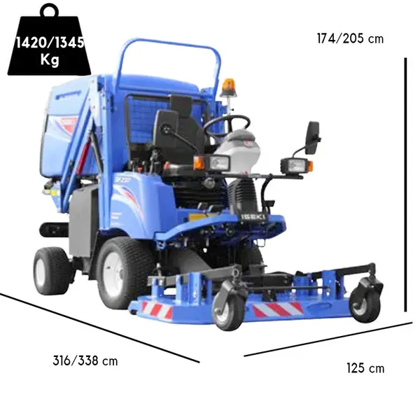 Iseki SF 225-237 diesel lawnmower