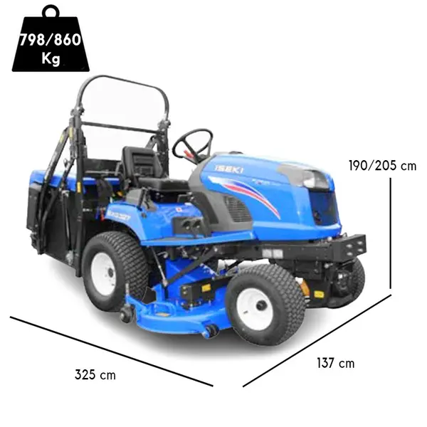 Iseki SXG 327 - Diesel Ride-On Mower Cutting Plate 137 cm