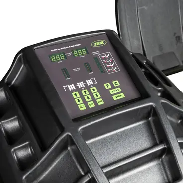 JBM 500 Series - Semi-Automatic Tire Changer 54581 + Digital Wheel Balancer 54582