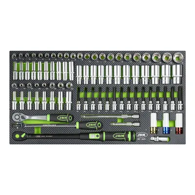 JBM 54688 - Professional XL Trolley 8 Drawers 468 Tools Included