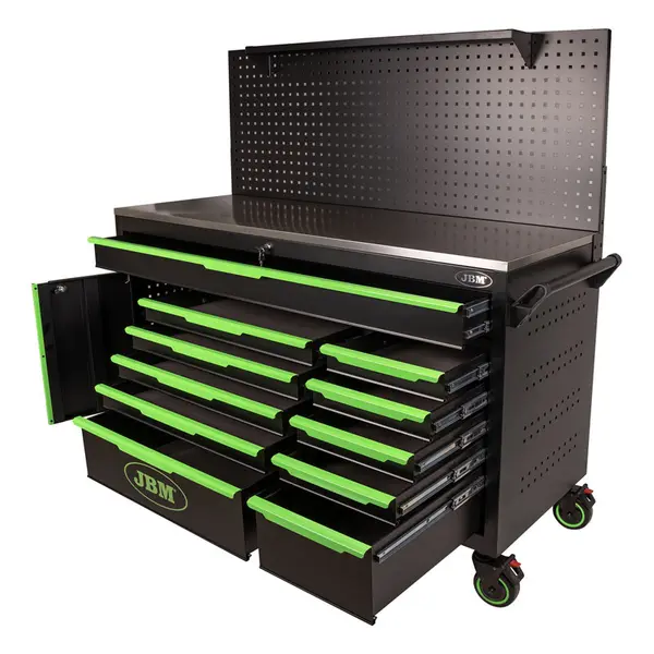 JBM 54724 - Professional Workshop Tool Trolley 332 CrV Tools Included