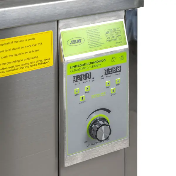 JBM 54733 - Professional 53 L Ultrasonic Cleaner for Industrial Components