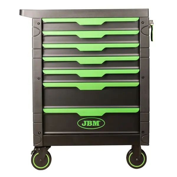 JBM Series 489 54503 53708 15681 - 7-Drawer Trolley 276 CrV Tools Included