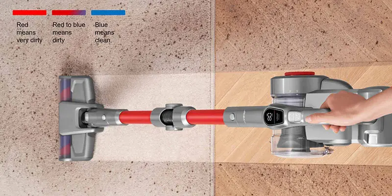 Jimmy H9 - Smart Electric Broom with Dust Sensors