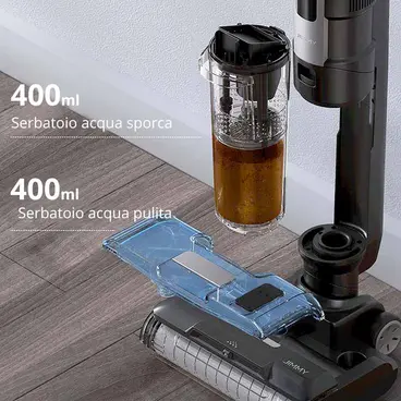 Jimmy HW9 double and capacious water tank