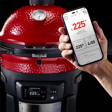 Kamado Joe Konnected Joe KJ15041523 - Digital Grill and Ceramic Charcoal Smoker 3100214
