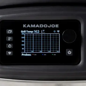 Kamado Joe Konnected Joe KJ15041523 - Digital Grill and Ceramic Charcoal Smoker 3100214