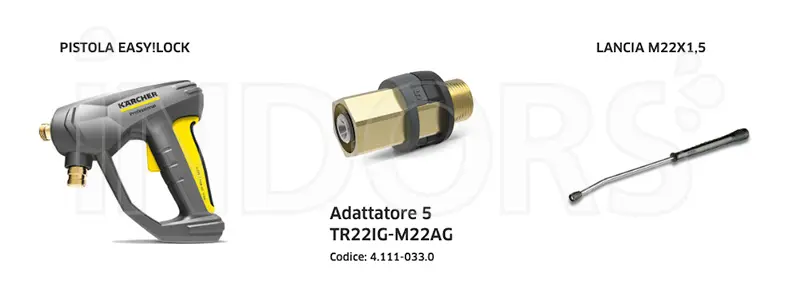 Adapter 5 Karcher 4.111-033.0