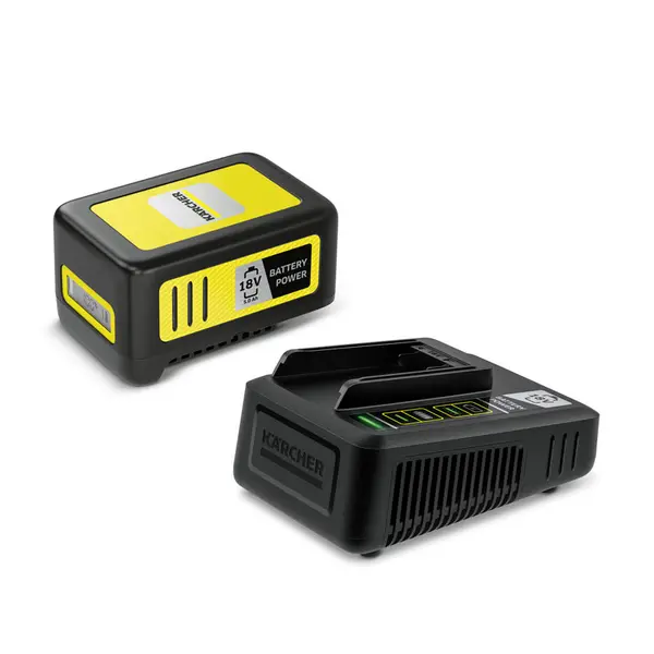 Karcher Kit Battery 18/50 + Quick Charger 2.445-063.0 for Karcher 18V Machines
