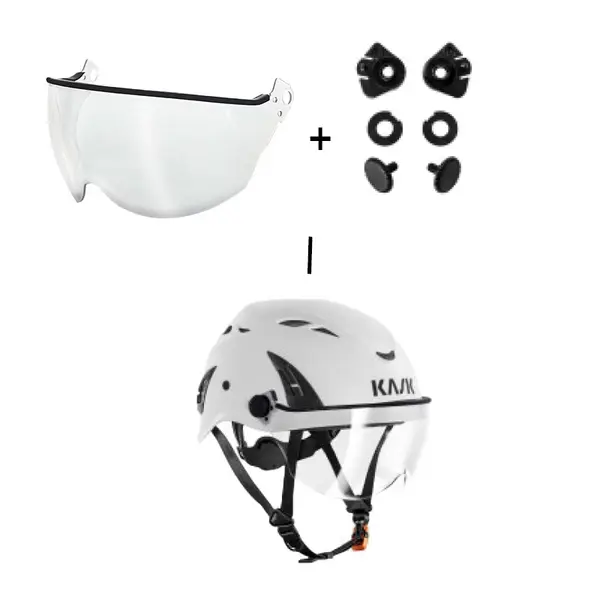 Kask V2 Plus Visor - Ergonomic Visor CLEAR WVI00036-500