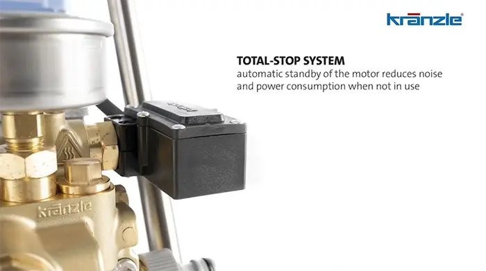 total stop system Kranzle HD 10/122 TS - Professional Compact Pressure Washer