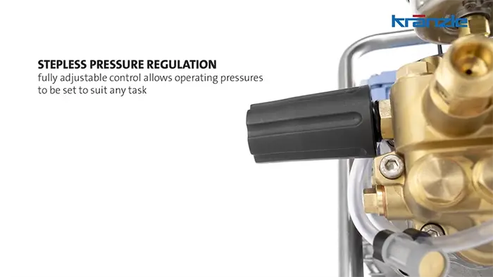 Kranzle HD 7/122 TS Professional Portable Pressure Washer pressure regulator
