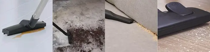 Application field Kydra KVS C 3.30 E EAS Professional Solid / Liquid Vacuum Cleaner