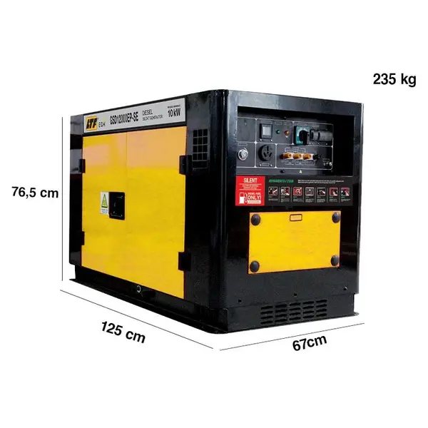 LTF GSD12000EP-SE - Silent Diesel Generator