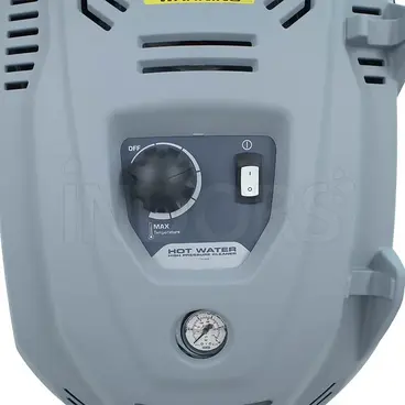 Detail of the control panel of the Lavor Darwin 1310 XP - 150 bar hot water pressure washer