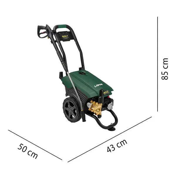 Lavor Mezen 1510 pressure washer with compact dimensions and professional structure