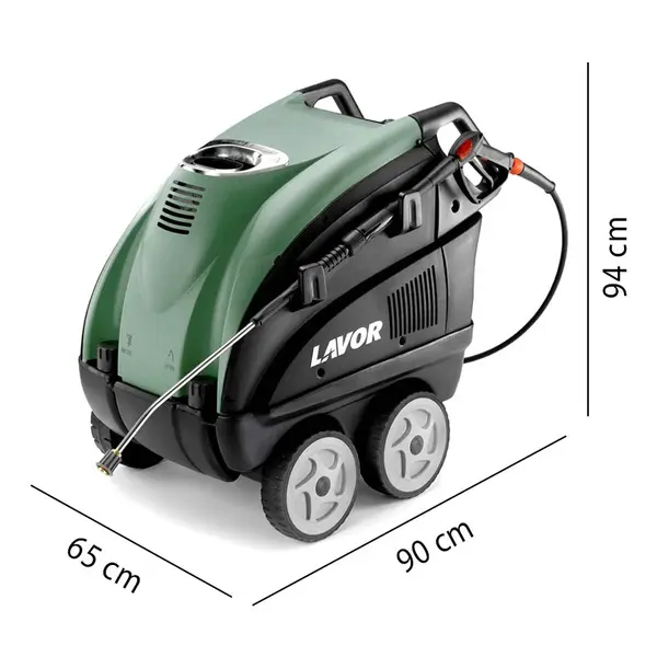 Lavor Mosel 2015 professional hot water pressure washer dimensions