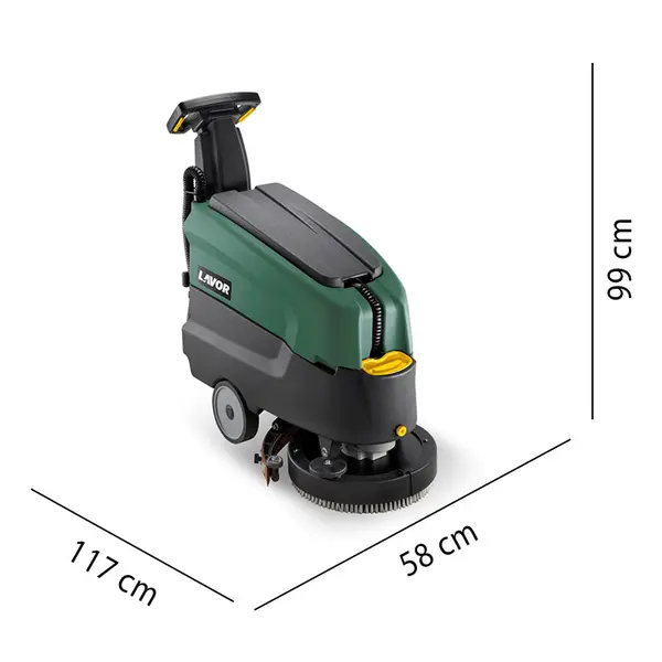 Lavor L4 45B professional battery-powered floor scrubber dryer