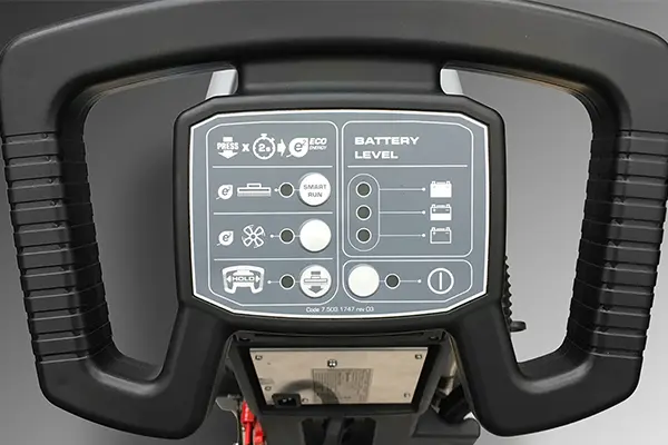 Lavor Dart 36E soft touch controls