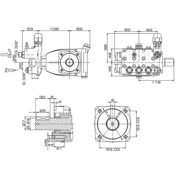 Lavor CL 3.5 - Professional High Pressure Pump
