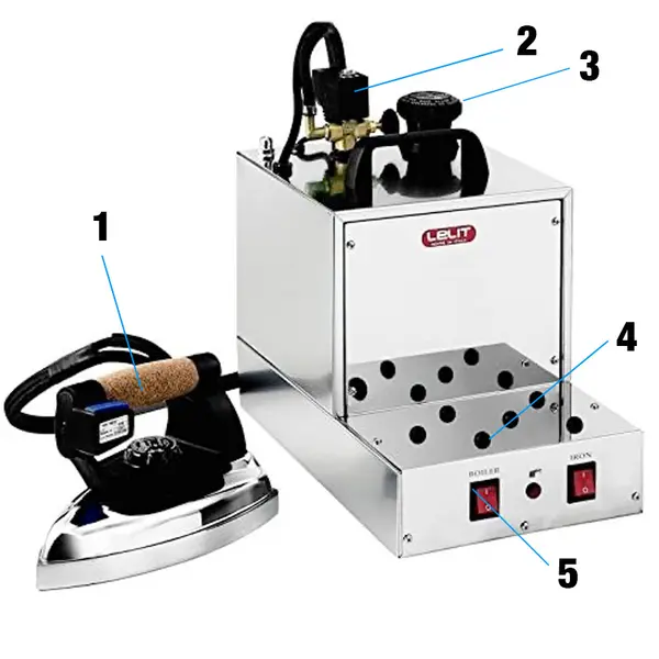 Lelit PG027 - Professional iron with 5 L boiler