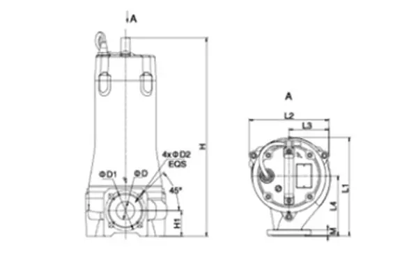 Leo 65SWU drainage electric pump