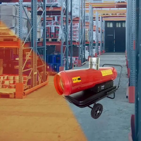 field of application MH TEAM DH2-I 30 - Diesel Hot Air Generator