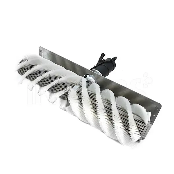 Motorized Brush for Cleaning Photovoltaic Panels