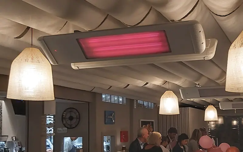 MO-EL Aaren - Infrared Convector Heaters with Ceramic Glass