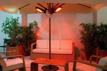 MO-EL Lucciola 798 infrared lamp for umbrellas