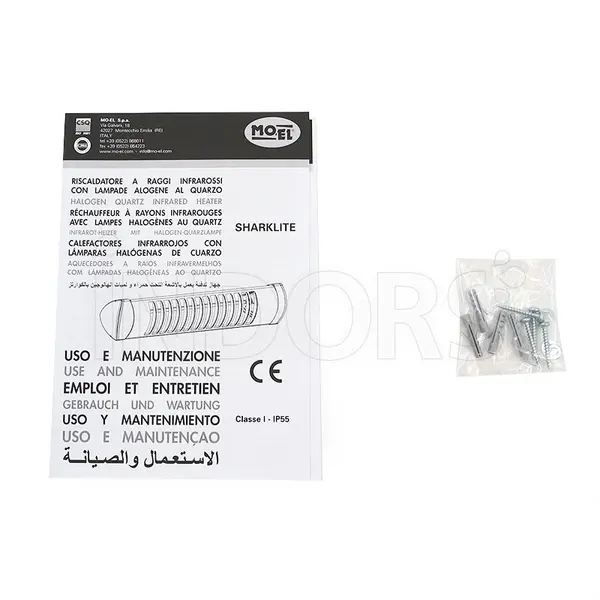 MO-EL Sharklite 718N - Anti-Oxidation Infrared Heating Lamp