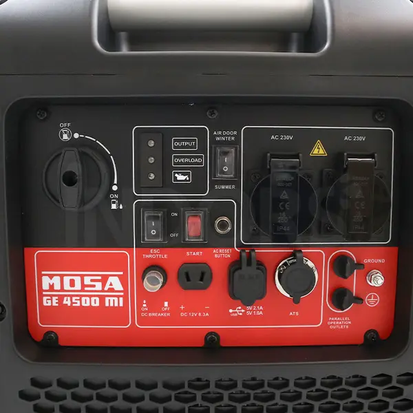 MOSA GE 4500 MI control panel