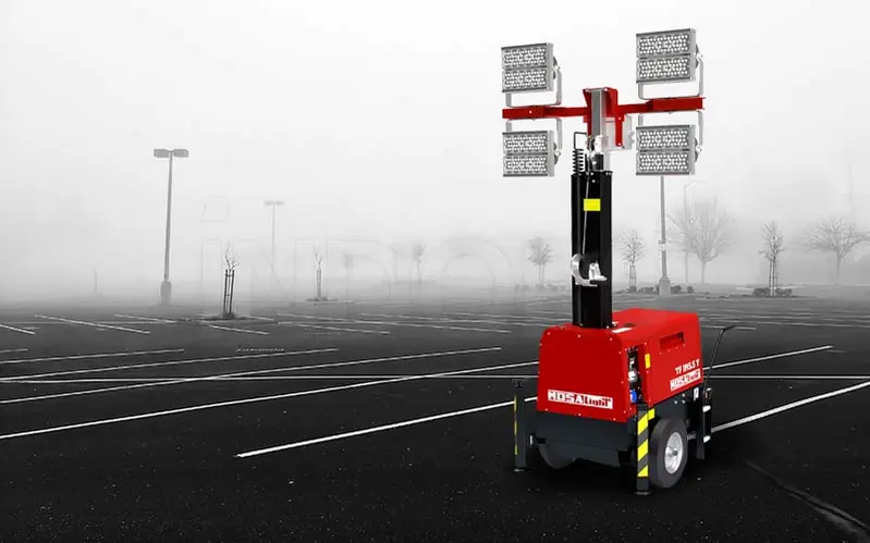 MOSA TF IM 5.5 Y - Telescopic Lighting Tower up to 2500 m2
