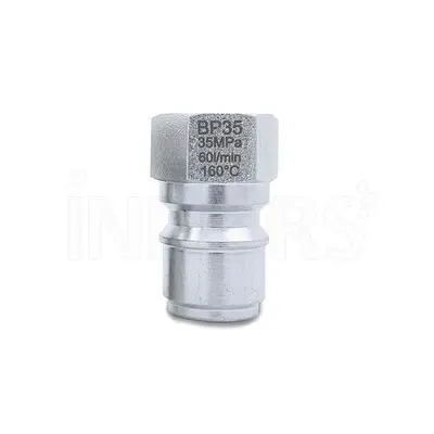 Male MTM Ball Quick Coupling - Steel and Brass