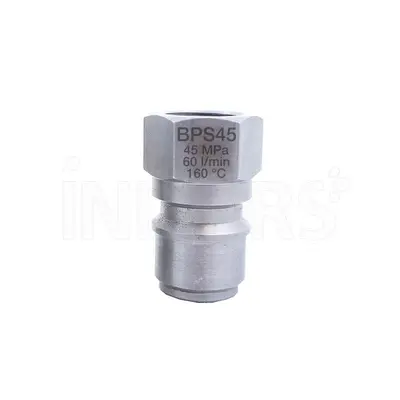Male MTM Quick Coupler - Stainless Steel with High Pressure Balls