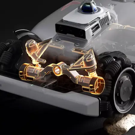 Mammotion LUBA 3 AWD 10000 wire-free robotic lawnmower for lawns up to 10,000 m²