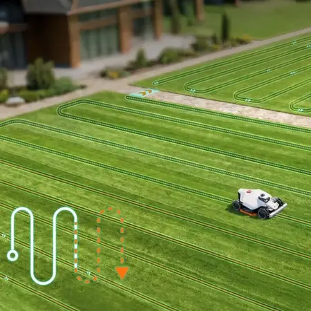 Mammotion LUBA 3 AWD 10000 wire-free robotic lawnmower for lawns up to 10,000 m²
